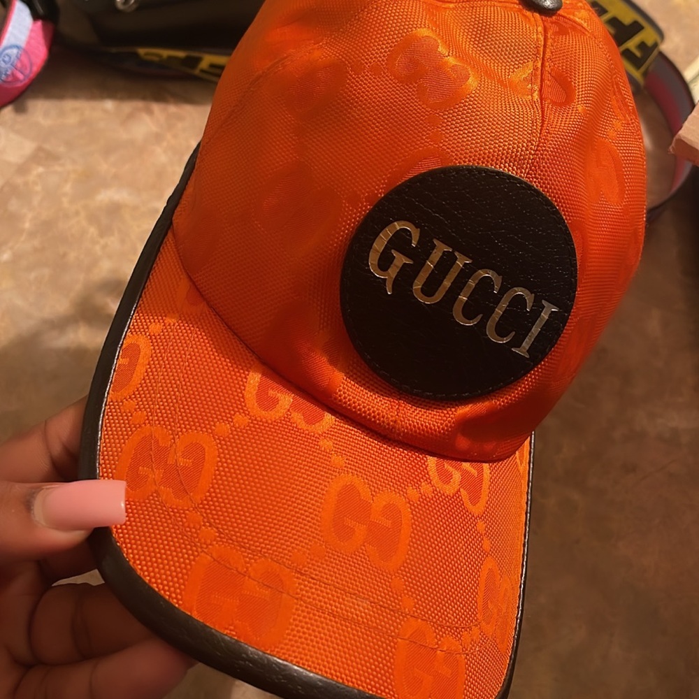 Orange GG hat